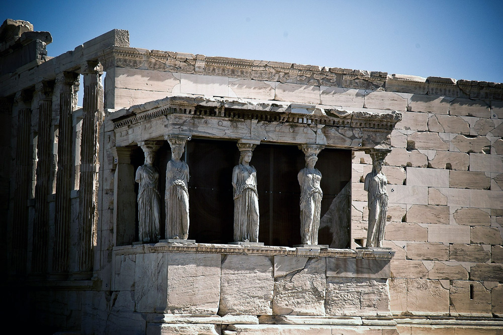 The Caryatids, Acropolis